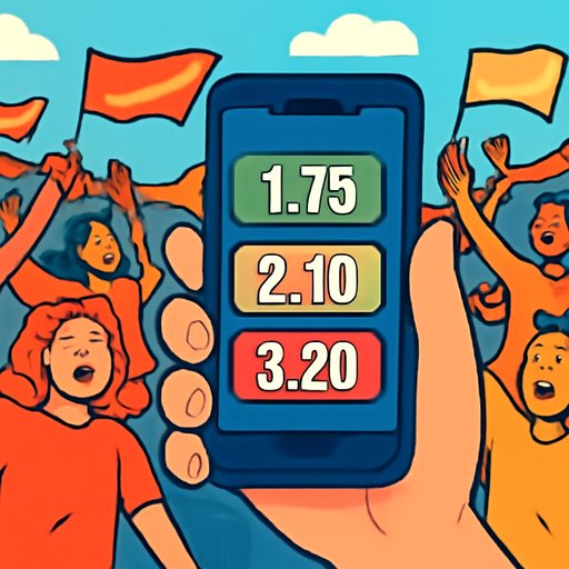abc777 live odds board on smartphone screen